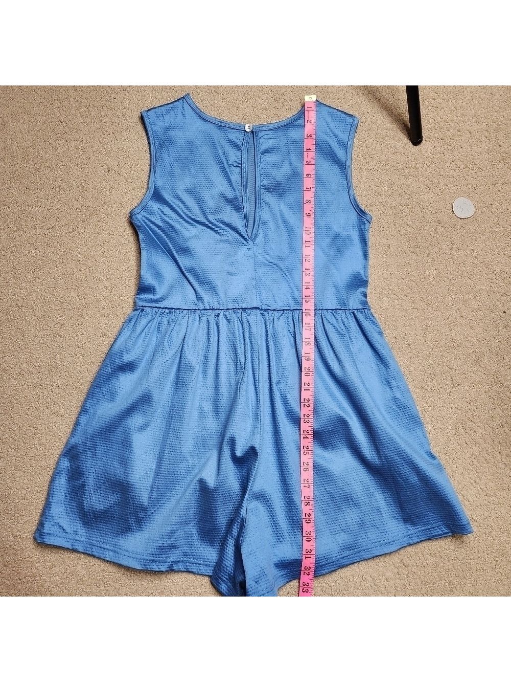 Smash + Tess Bubbly Blue Universal Shorty Romper Size S NWOT - Picture 14 of 14